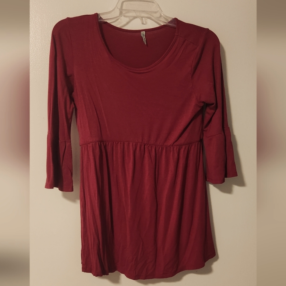 Mother bee quarter sleeve maternity top